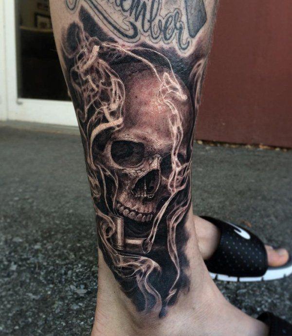 totenkopf tattoo 287