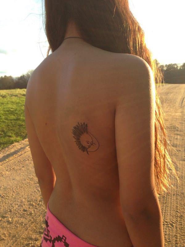 Sonne und Monds tattoo 128
