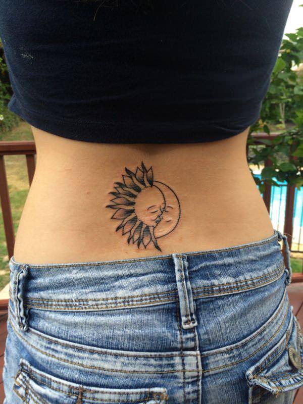 Sonne und Monds tattoo 136