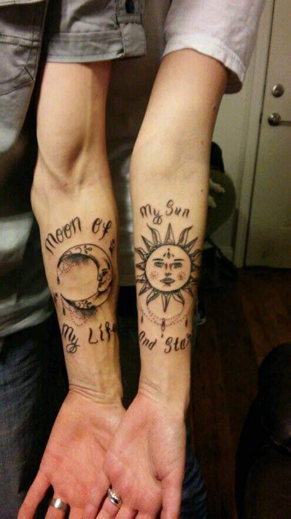 Sonne und Monds tattoo 138