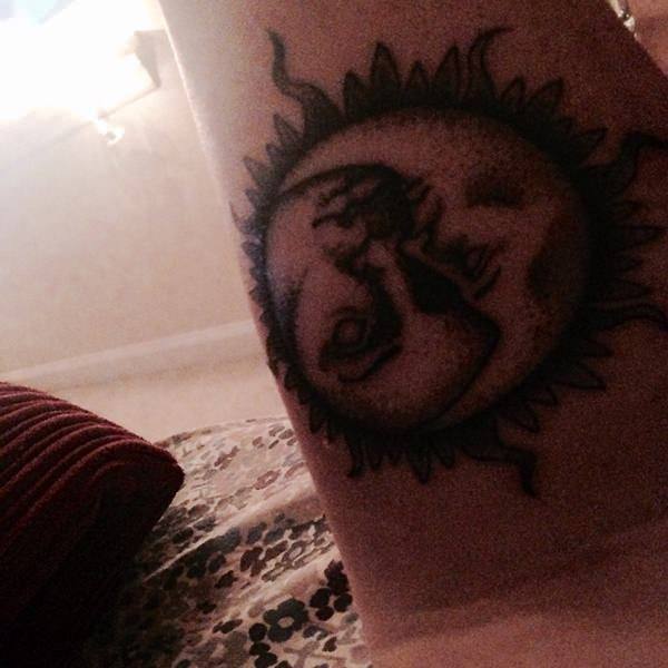 Sonne und Monds tattoo 141
