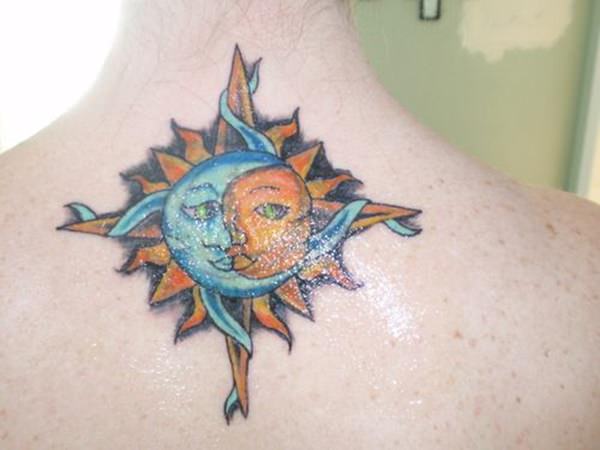 Sonne und Monds tattoo 158