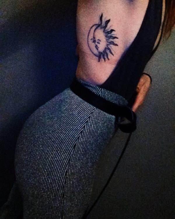 Sonne und Monds tattoo 182