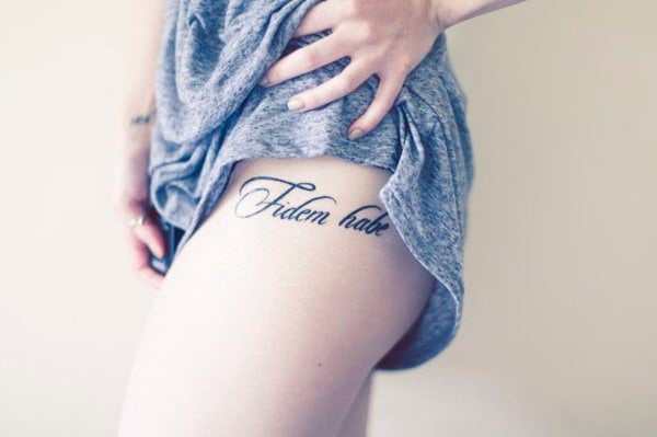 Frauen oberschenkel für tattoos Oberschenkel Tattoos,