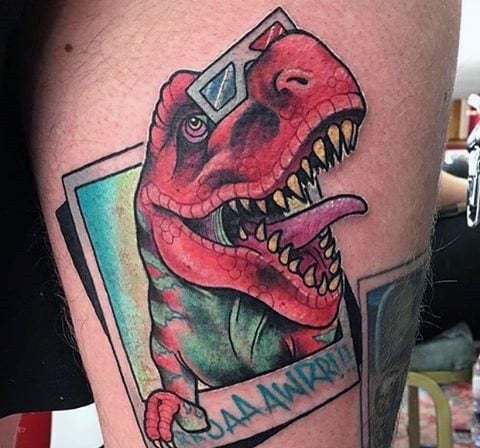 dinosaurier tattoo 02