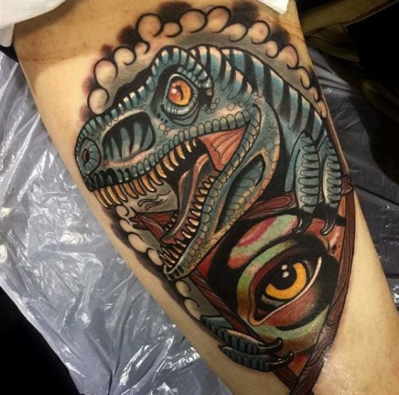 dinosaurier tattoo 06