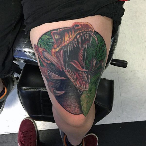 dinosaurier tattoo 104