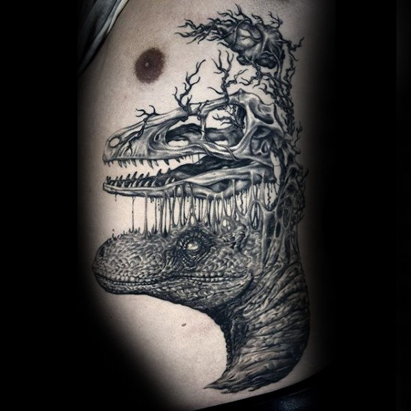 dinosaurier tattoo 106