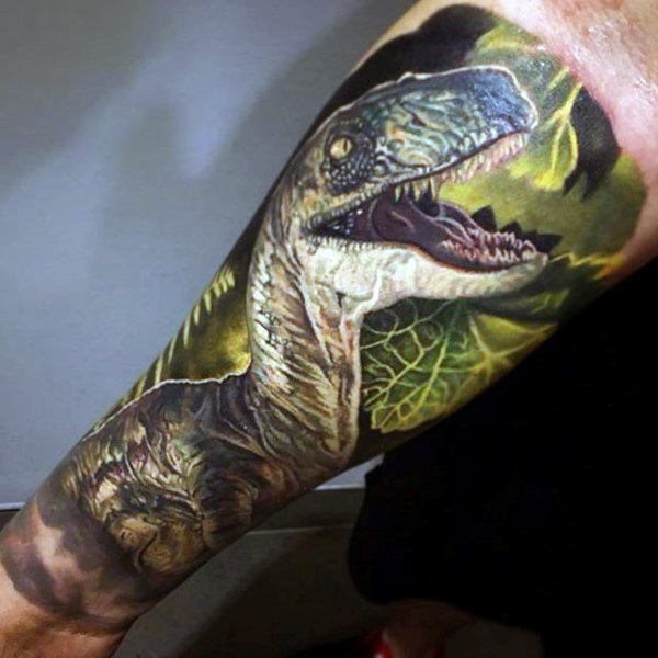 dinosaurier tattoo 110
