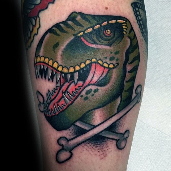 dinosaurier tattoo 112