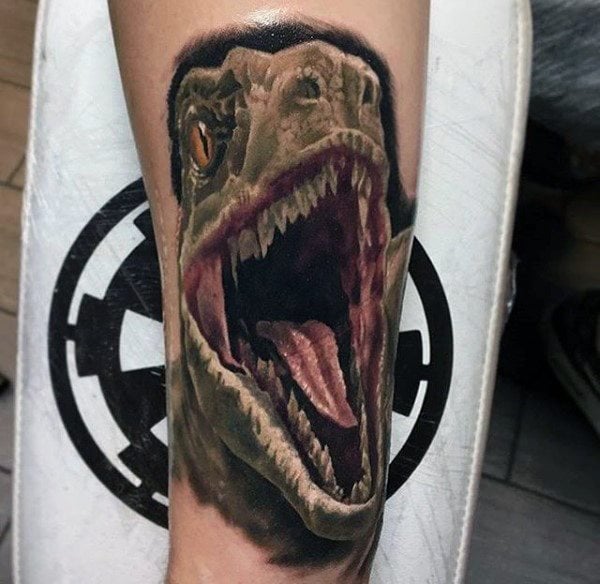 dinosaurier tattoo 122