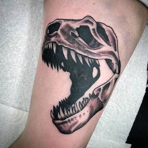 dinosaurier tattoo 136
