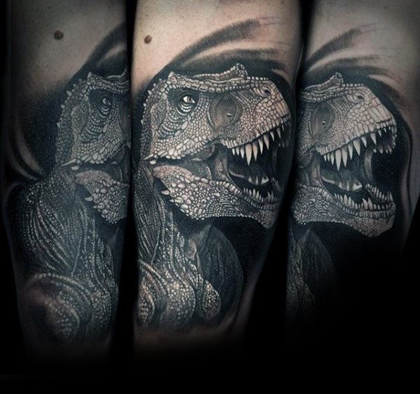 dinosaurier tattoo 138