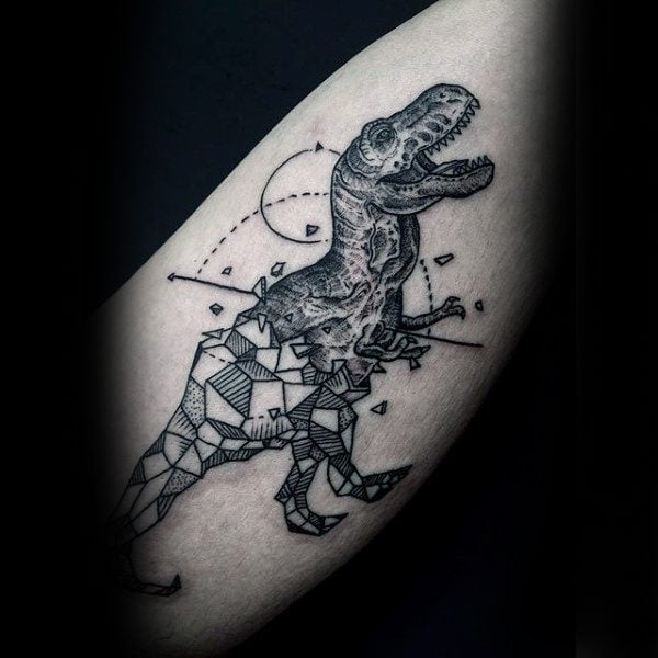 dinosaurier tattoo 154