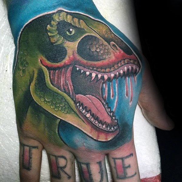 dinosaurier tattoo 30