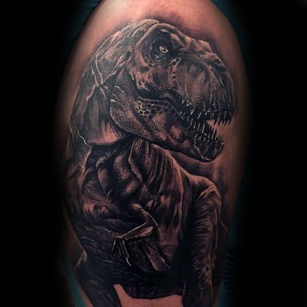 dinosaurier tattoo 46