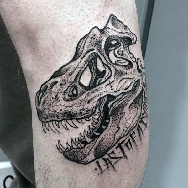 dinosaurier tattoo 48