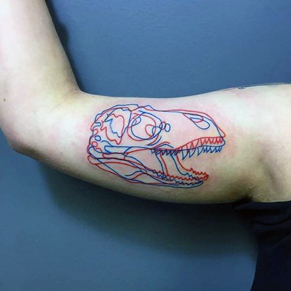 dinosaurier tattoo 78