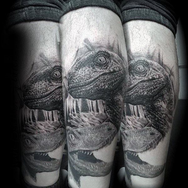 dinosaurier tattoo 90