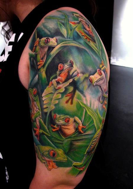 frosch krote tattoo 132