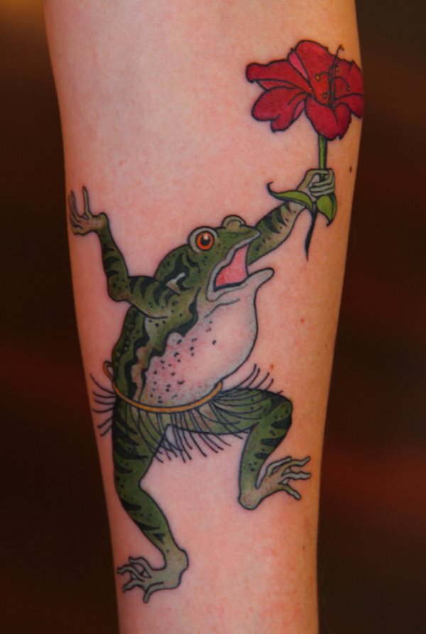 frosch krote tattoo 134