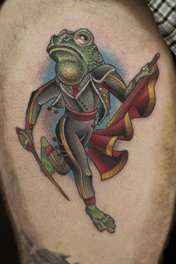 frosch krote tattoo 150