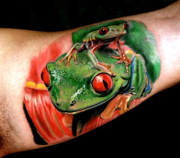 frosch krote tattoo 162