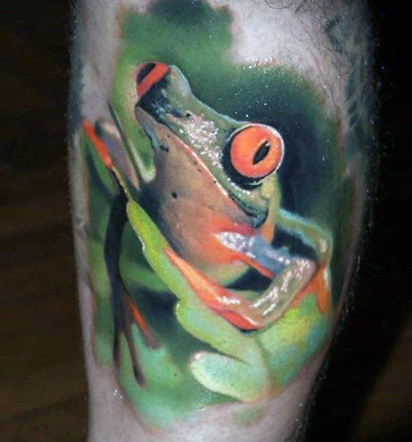 frosch krote tattoo 170