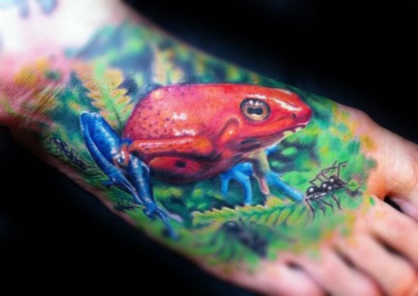 frosch krote tattoo 188