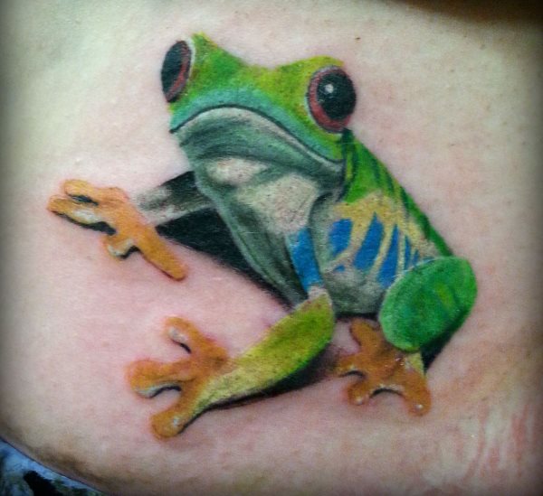 frosch krote tattoo 190