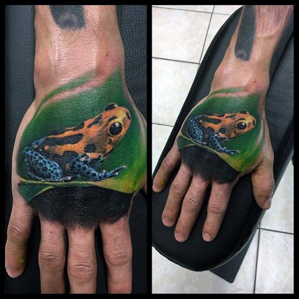frosch krote tattoo 240
