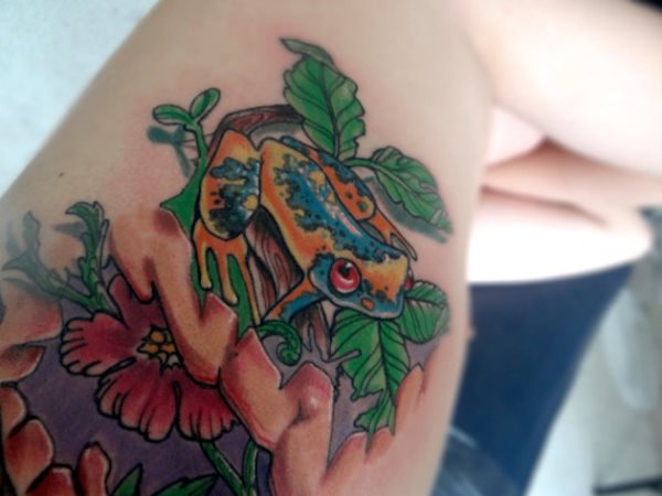 frosch krote tattoo 40