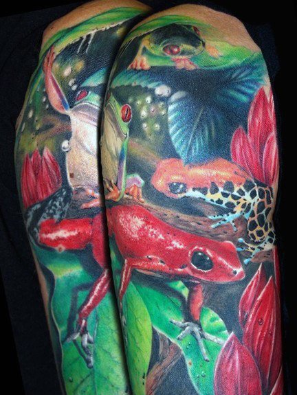frosch krote tattoo 42