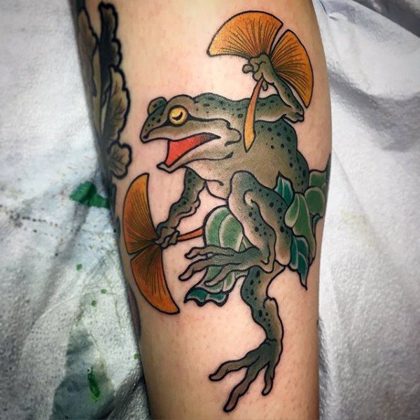 frosch krote tattoo 48