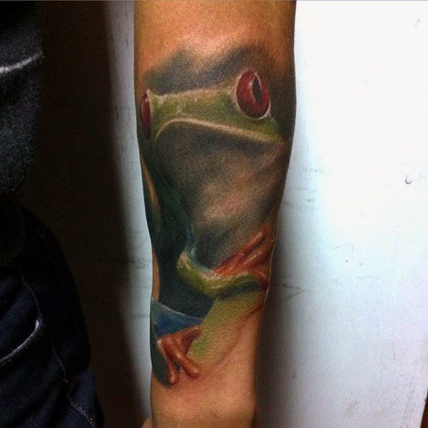 frosch krote tattoo 68