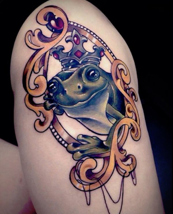 frosch krote tattoo 78