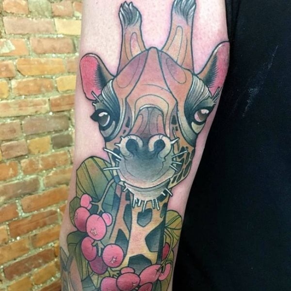 giraffe tattoo 120