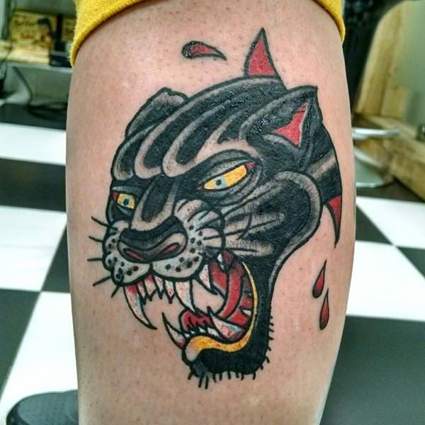 puma panther tattoo 10