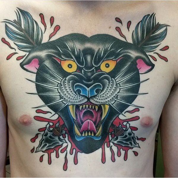 puma panther tattoo 16