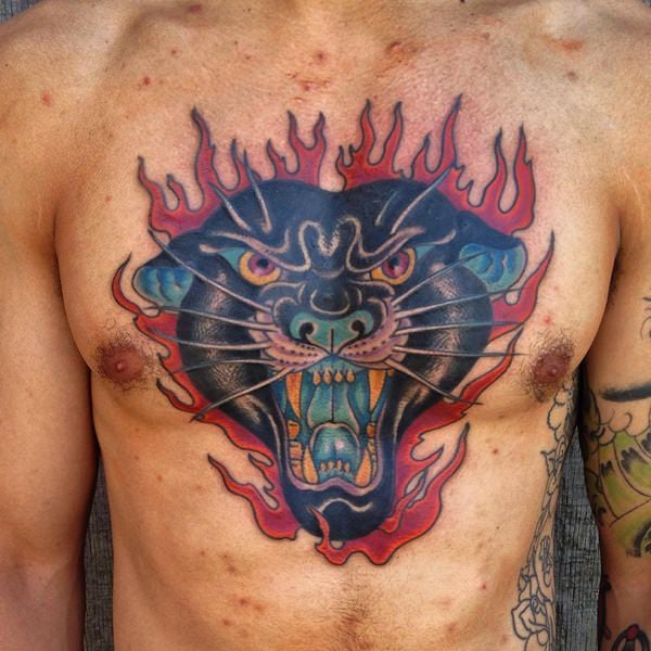 puma panther tattoo 28