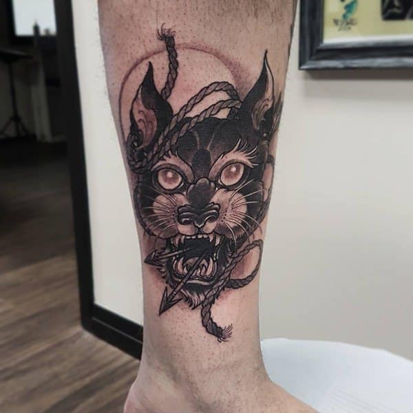 puma panther tattoo 46