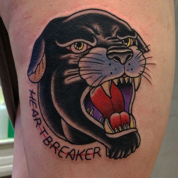 puma panther tattoo 48
