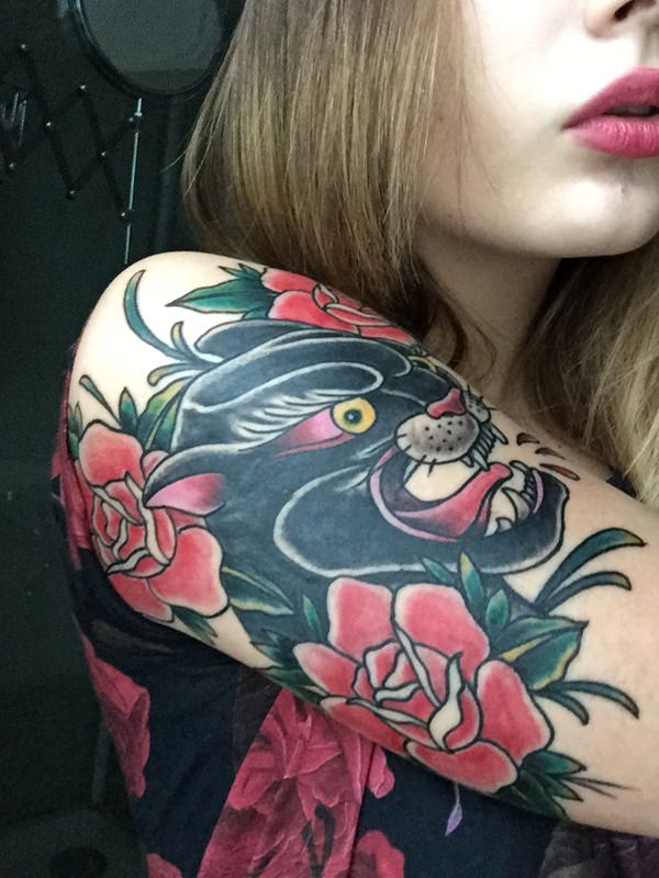 puma panther tattoo 72
