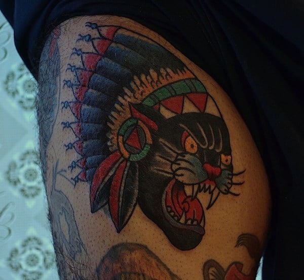 puma panther tattoo 94