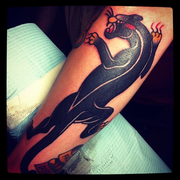 puma panther tattoo 98