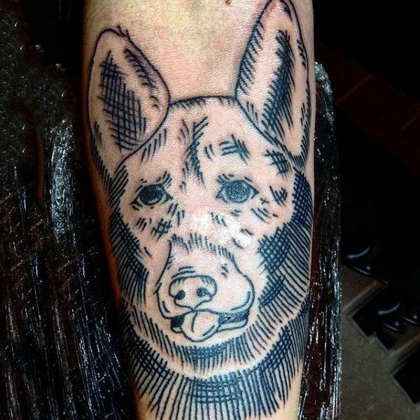 hund tattoo 64