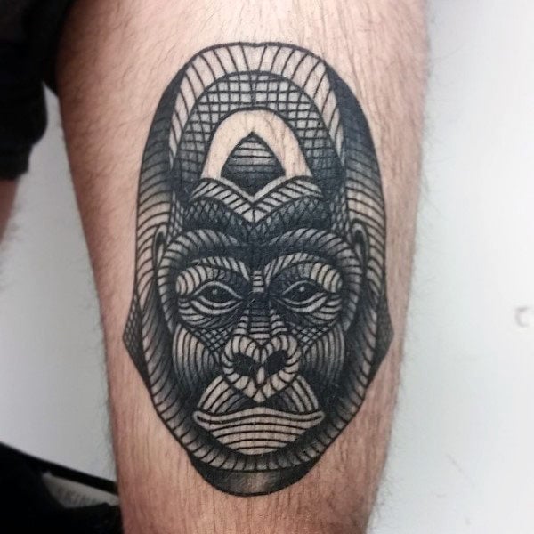 Gorilla tattoo 100