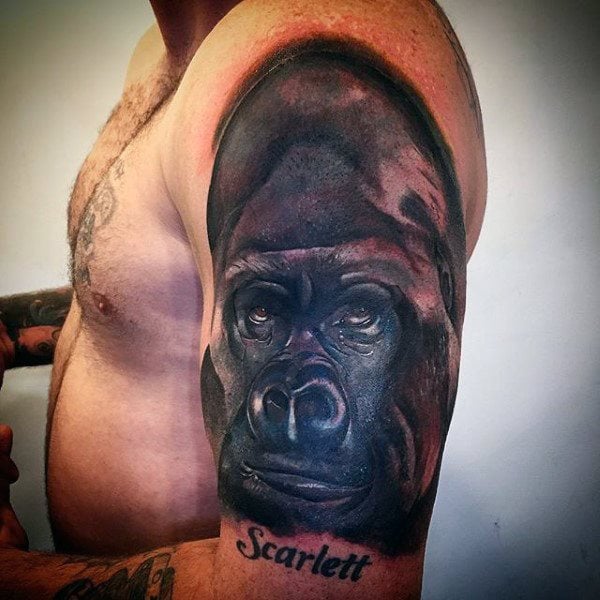 Gorilla tattoo 109