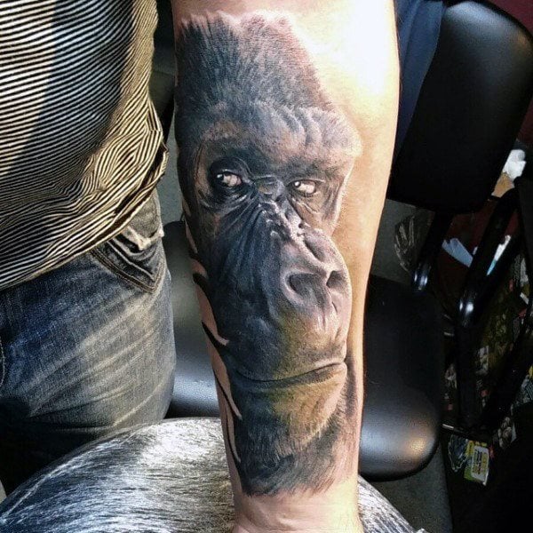 Gorilla tattoo 130