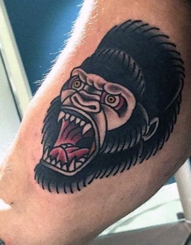 Gorilla tattoo 226